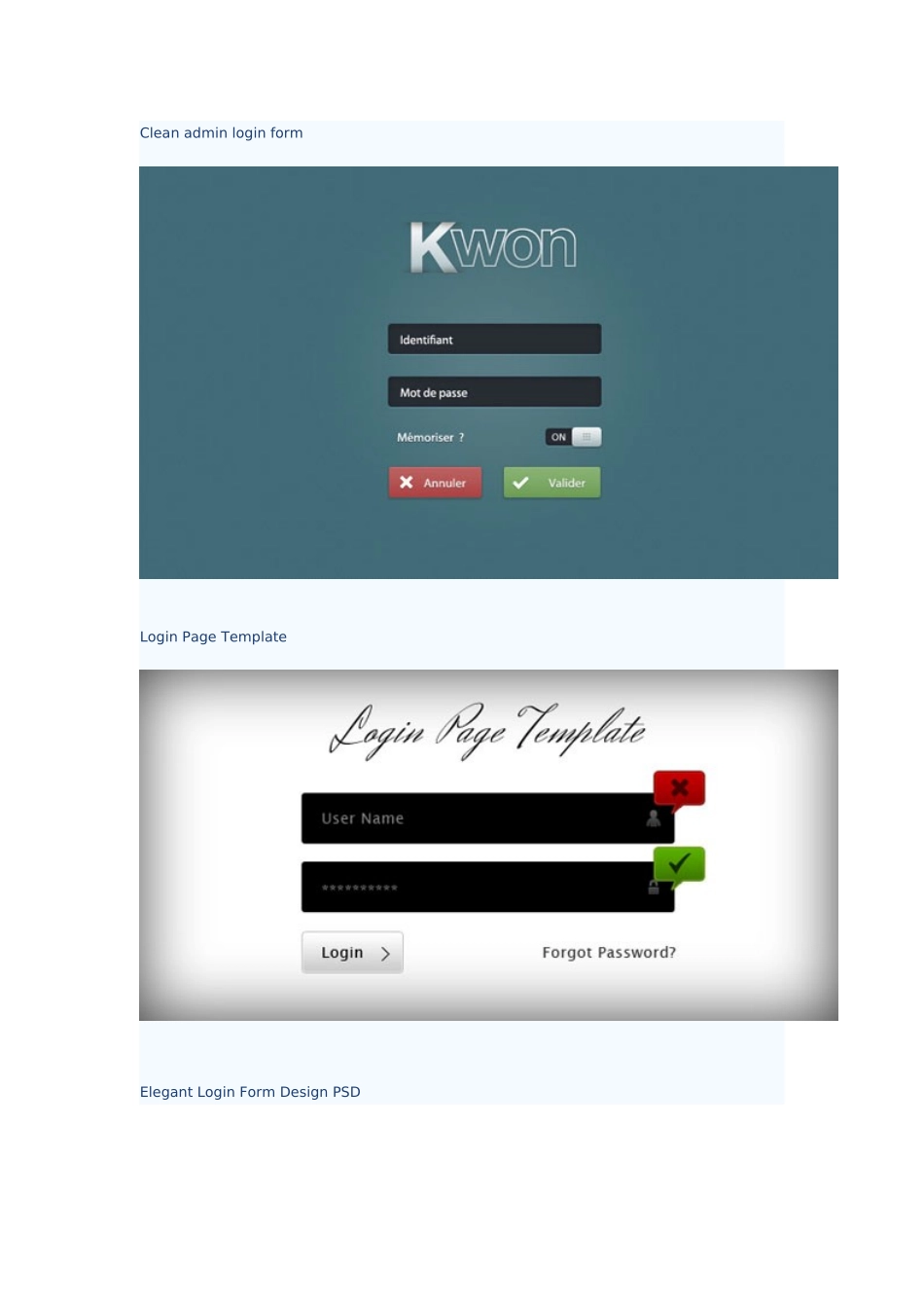 国外30款设计精美的网站登录页面样本_第2页