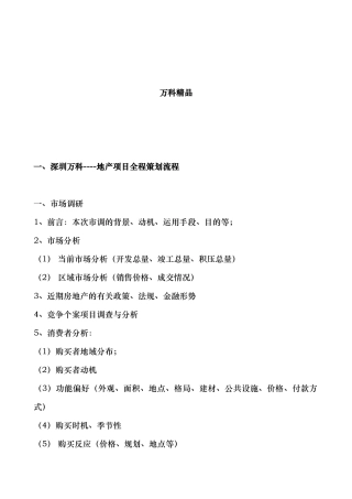 地产经营管理制度汇编