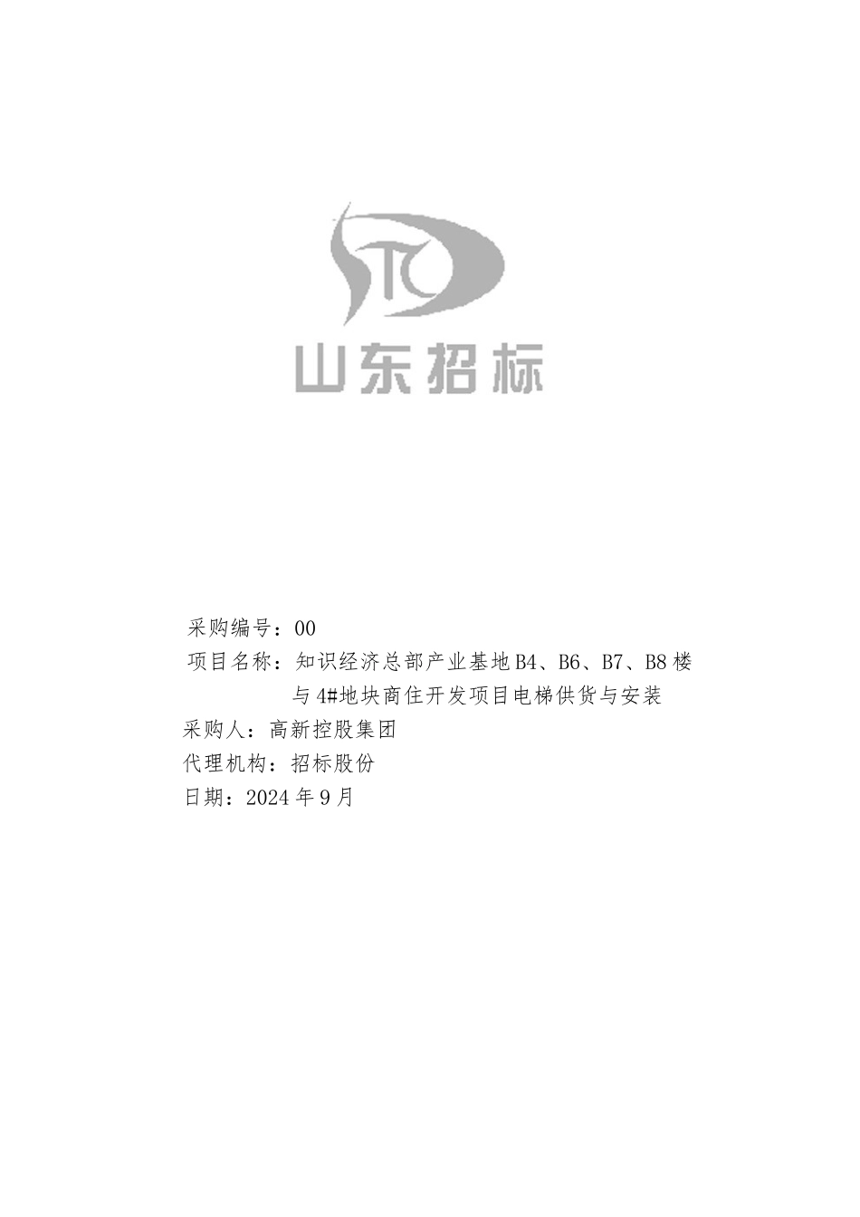 地块商住开发项目电梯供货竞争性谈判_第2页
