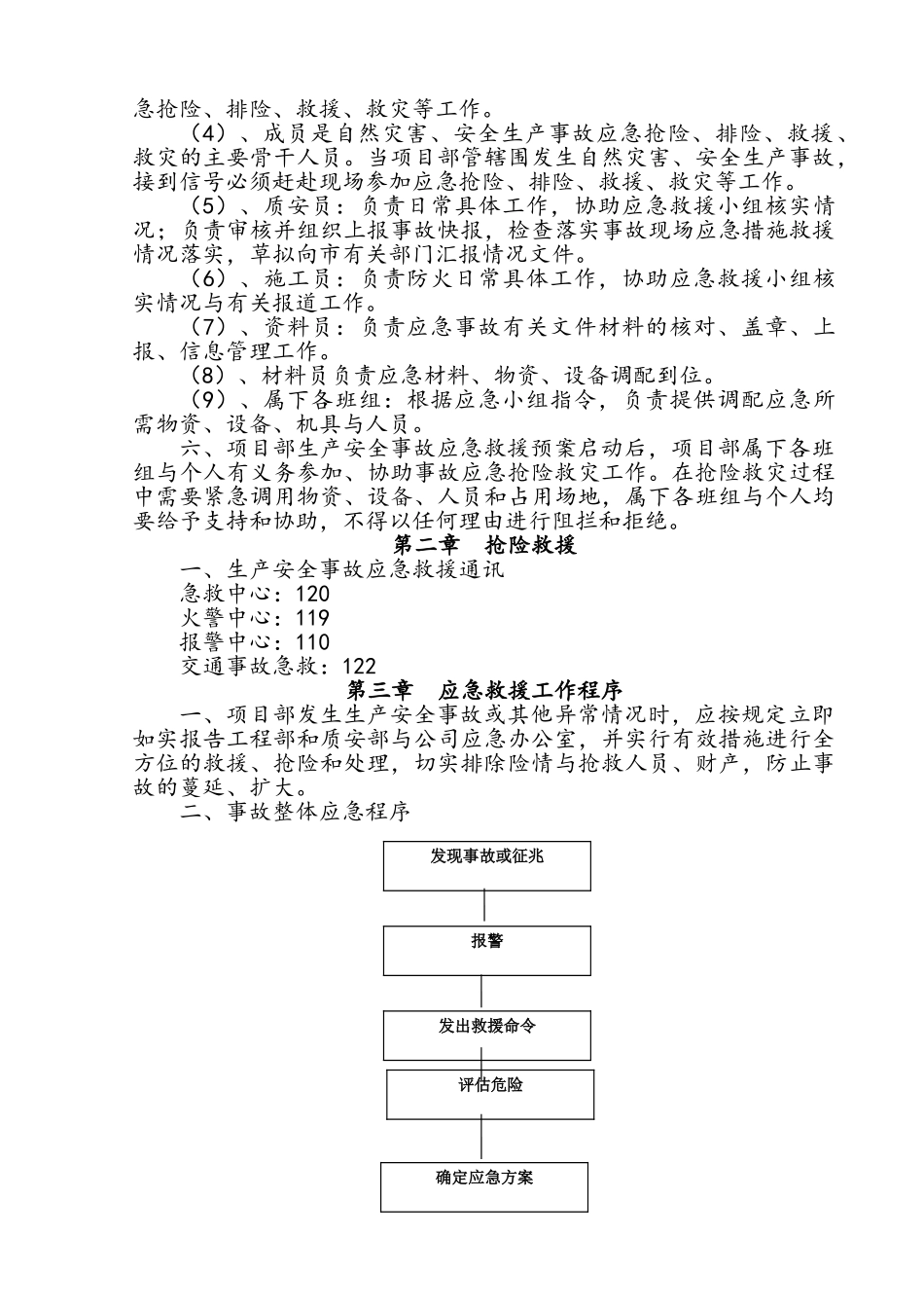 城镇集中供热工程应急处置预案方案_第3页