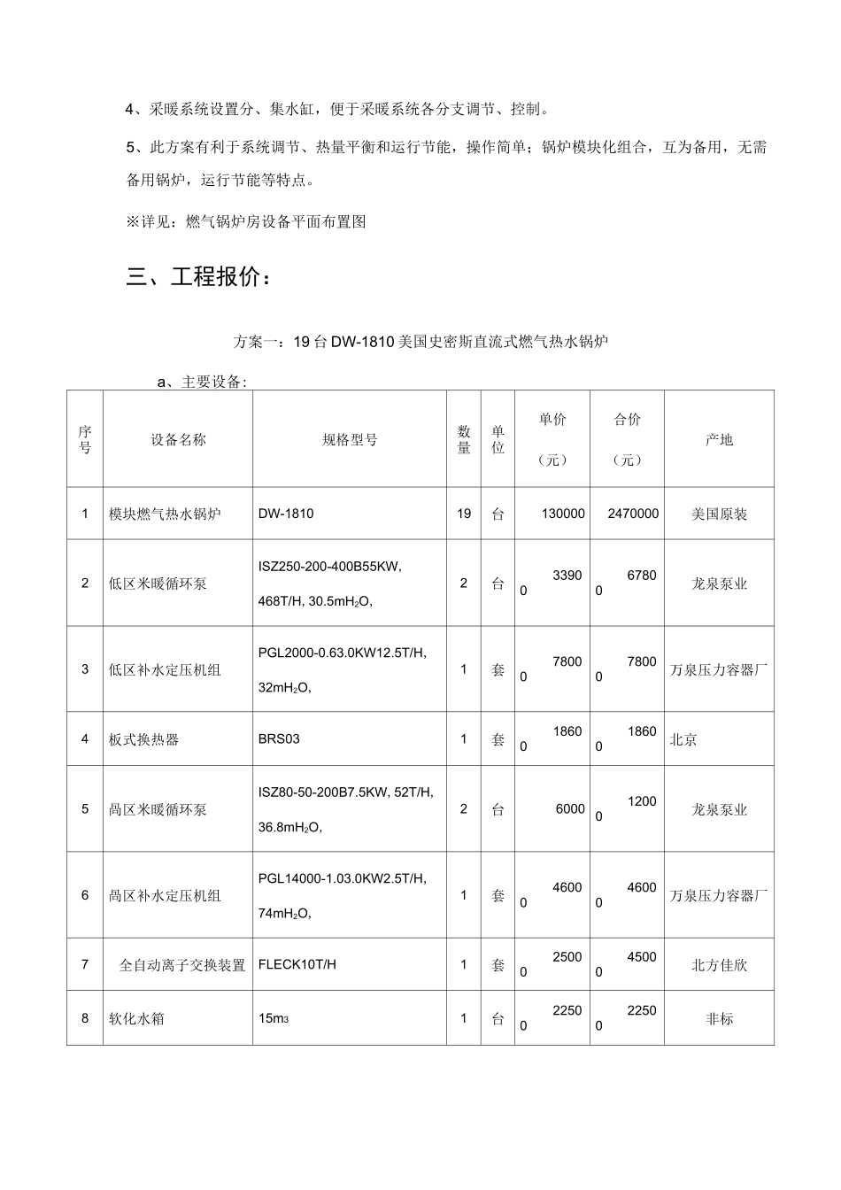 锅炉供暖工程方案实例_第2页