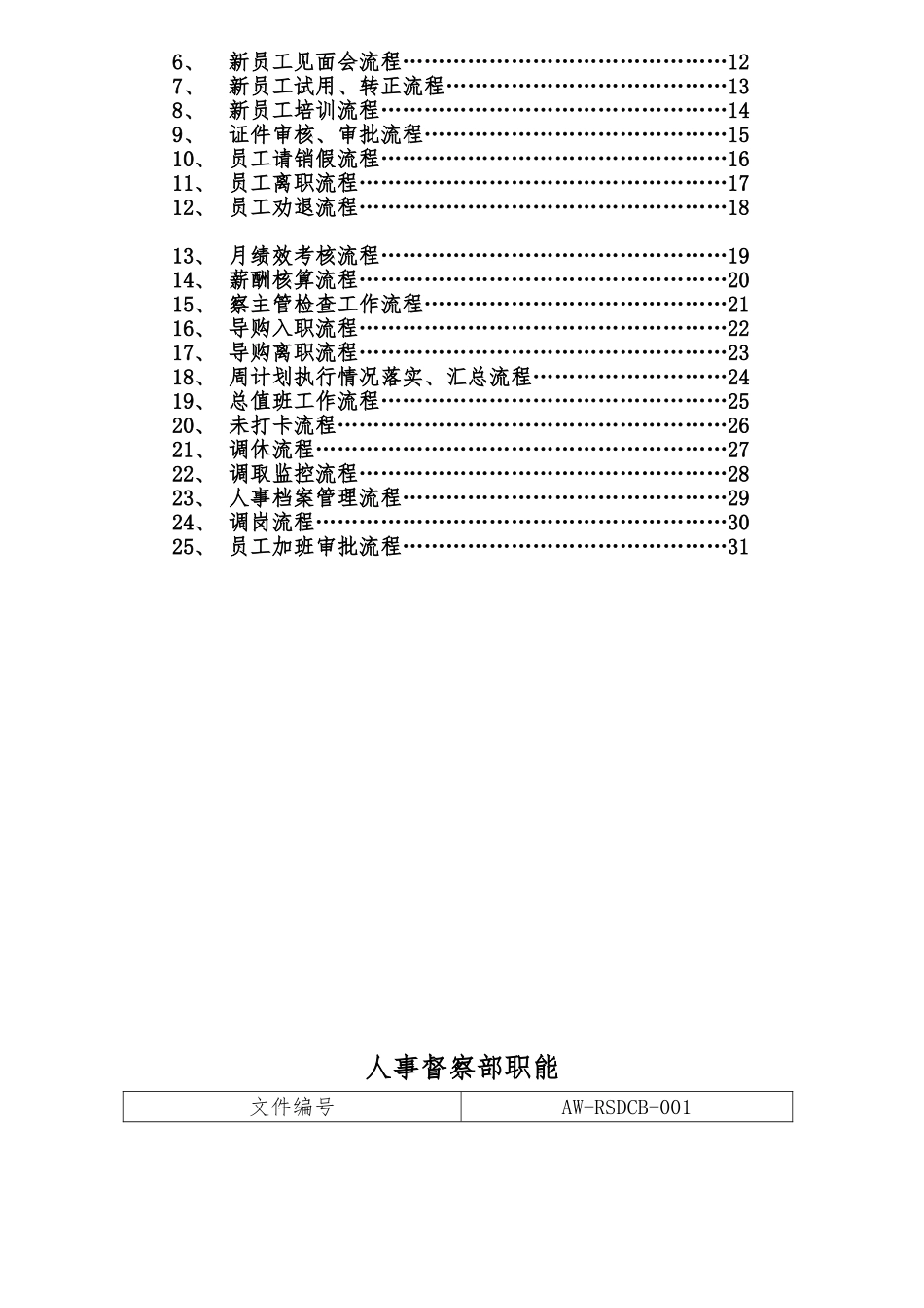 商场人事职责、流程汇总_第2页