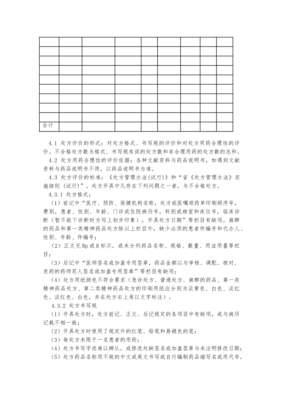处方点评制度和奖惩制度汇编_第3页