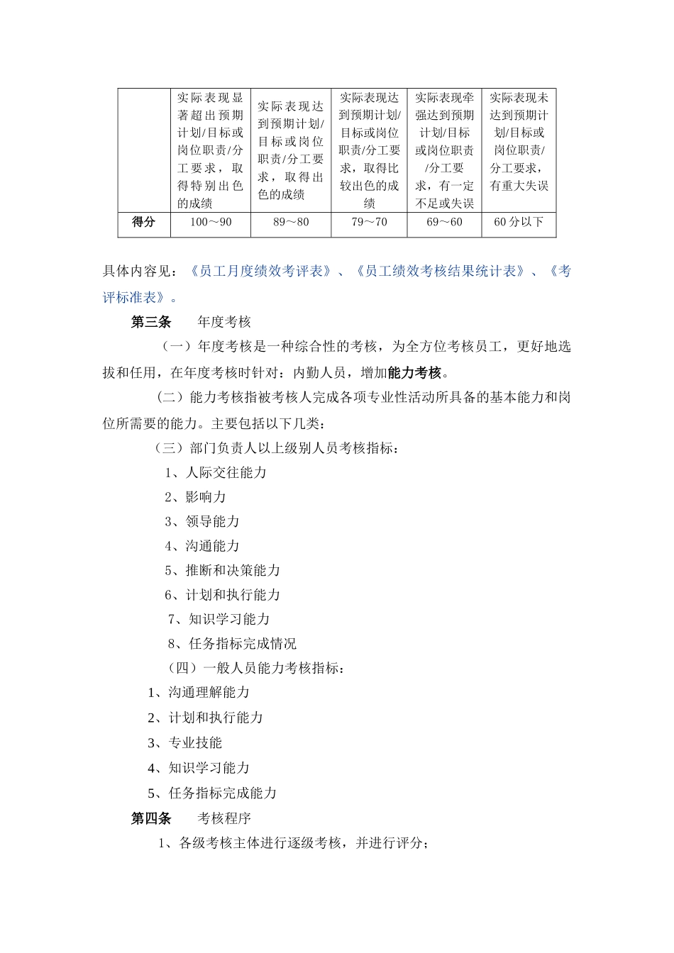 外架厂绩效考核方案_第3页