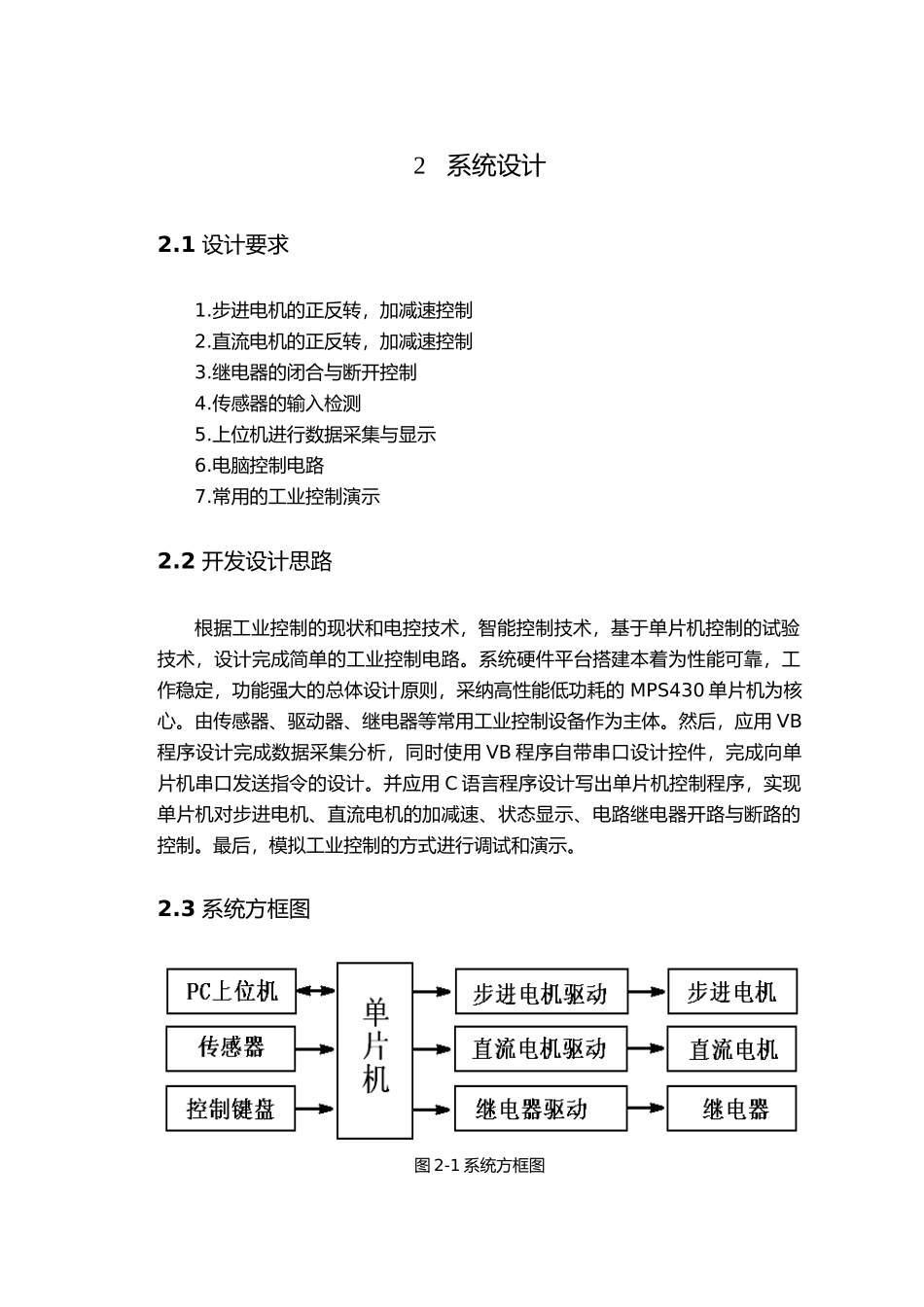 多功能工业控制平台毕业设计_第2页