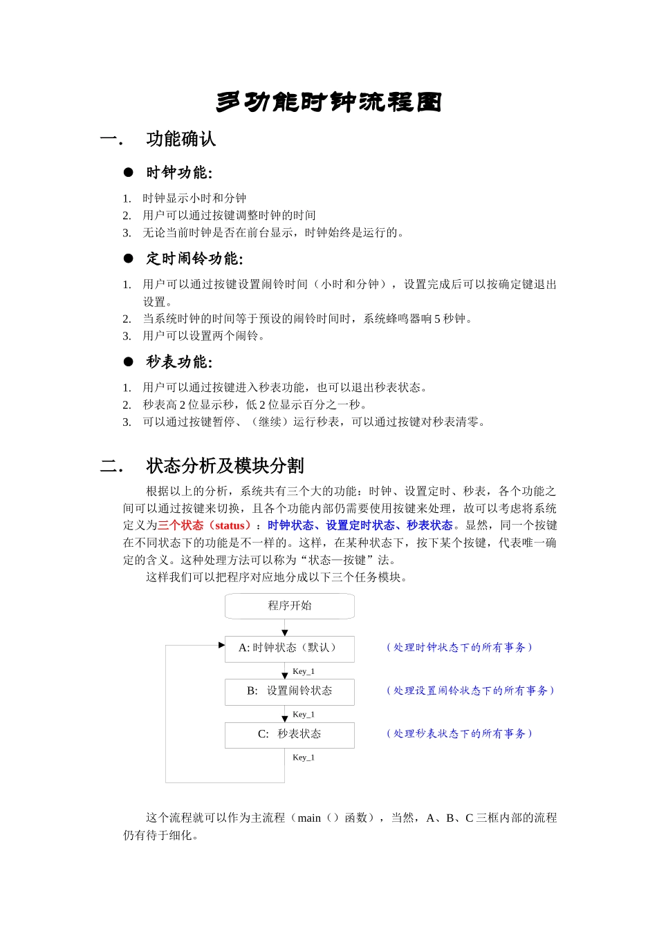 多功能时钟流程图_第1页