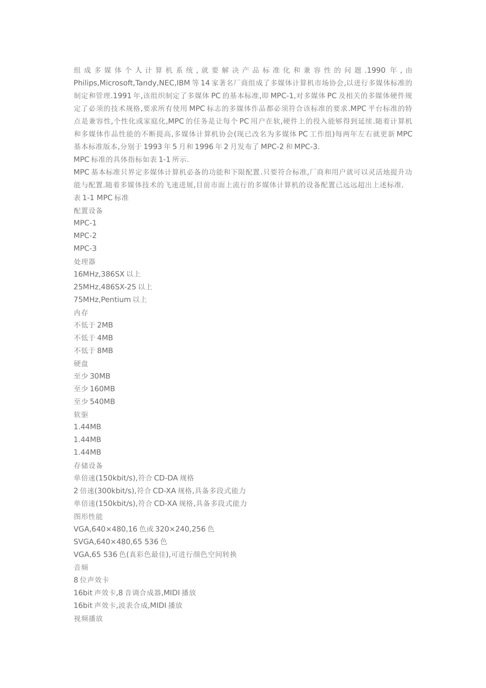 多媒体技术基本知识_第3页