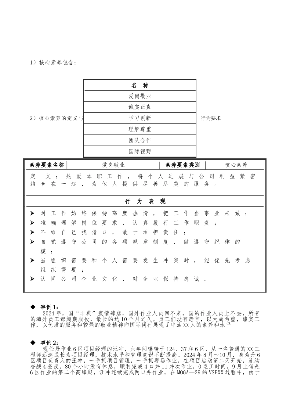 大型企业素质模型手册范本_第2页