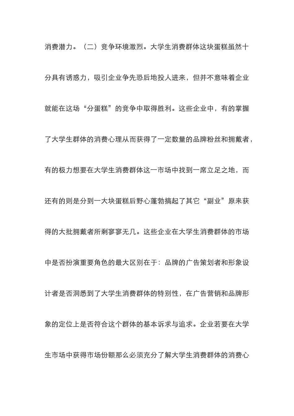 大学生消费心理服装品牌推广策略_第3页