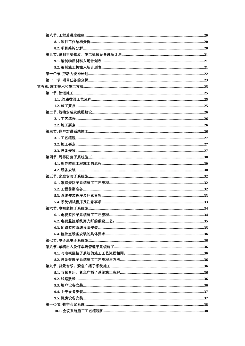 大楼施工组织设计模板_第2页