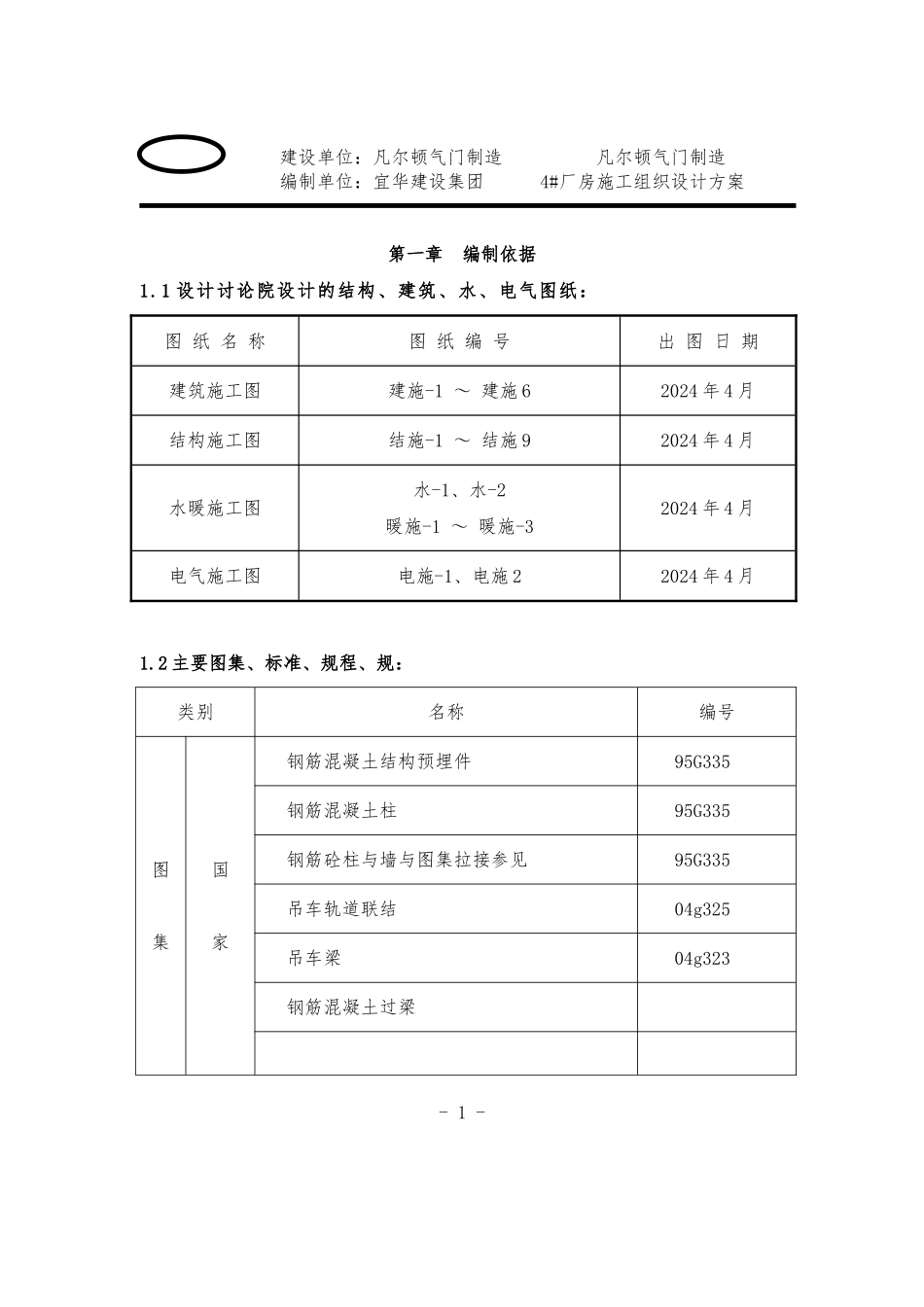 大连某公司新建4排架厂房工程施工设计方案_第2页