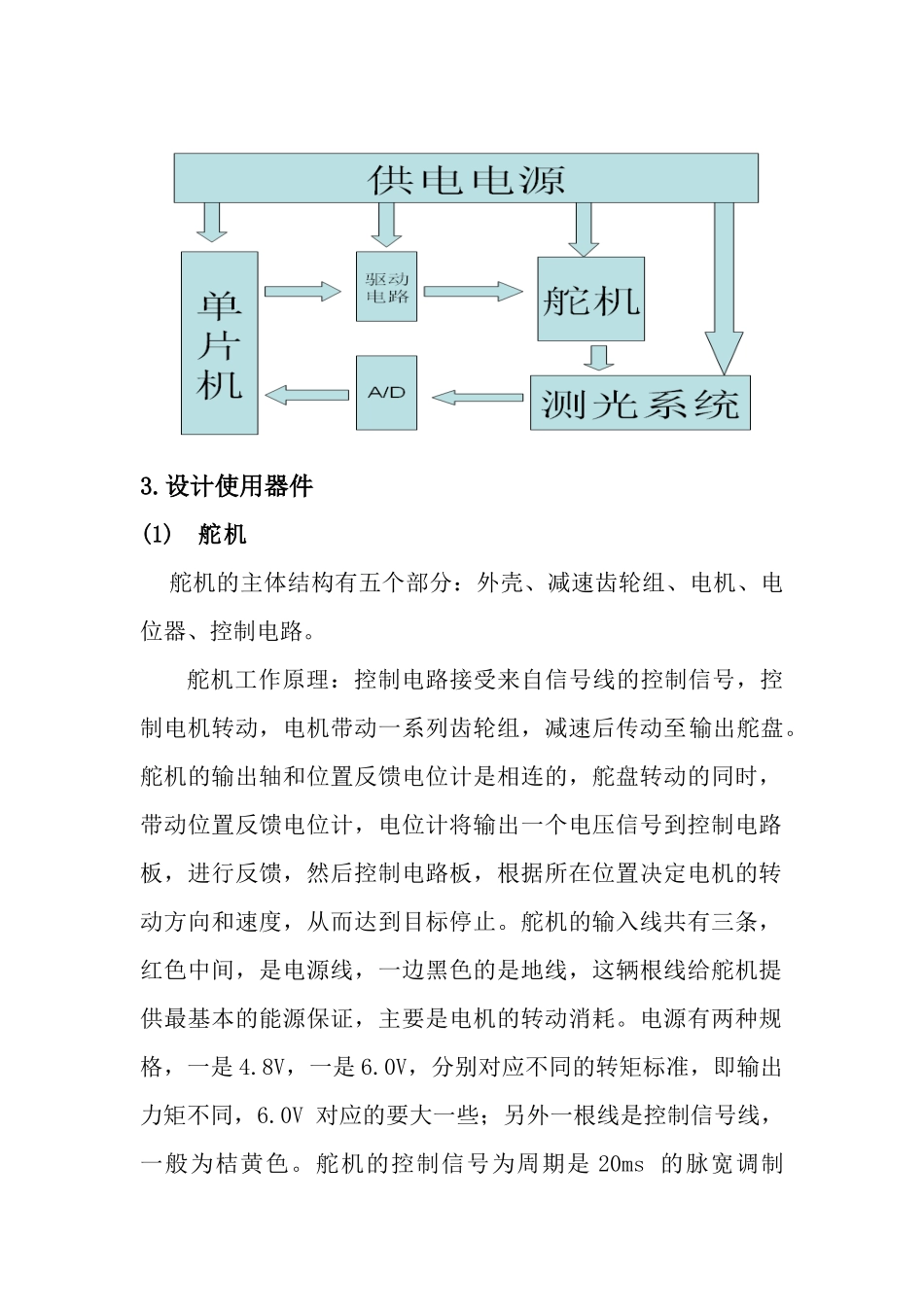 太阳光跟踪系统设投标书_第2页