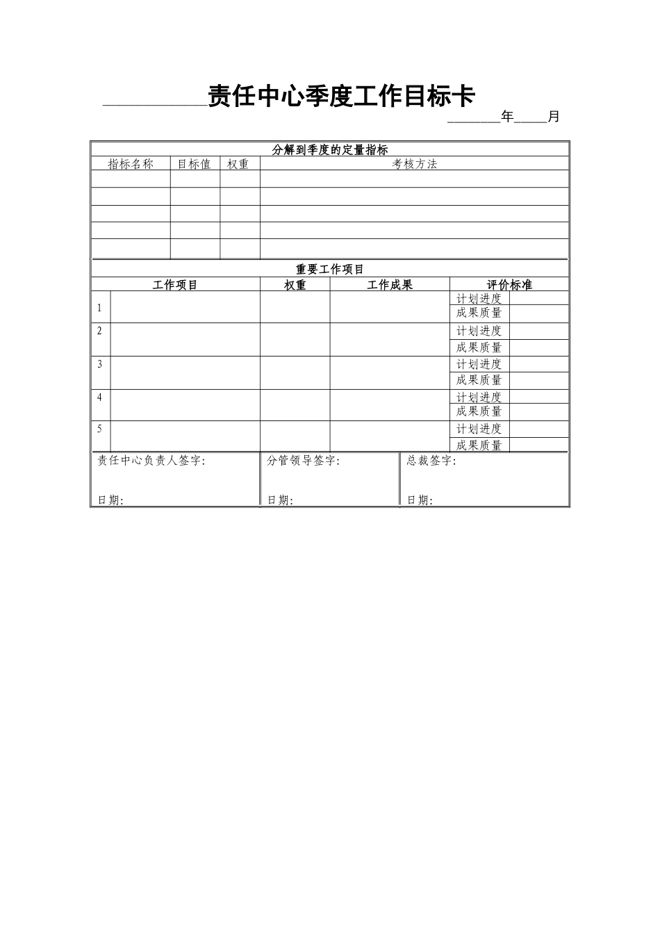 宁波贝发生产类责任中心季度考核用表及说明_第3页
