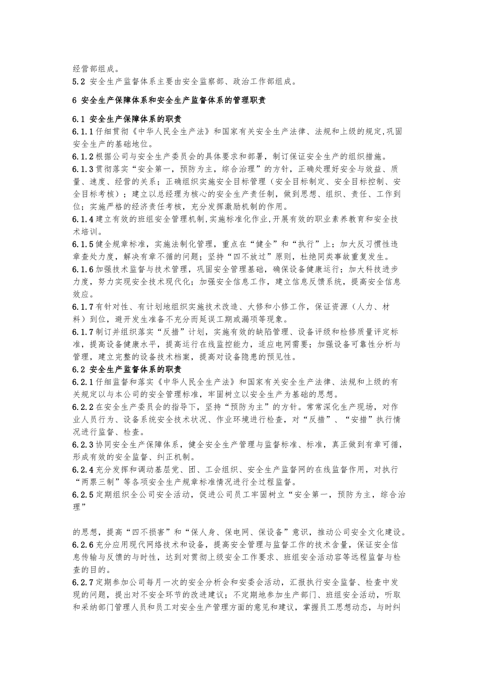 安全生产保障体系与监督体系管理标准_第2页