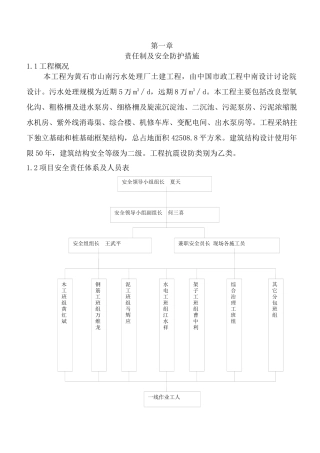 安全生产施工组织设计