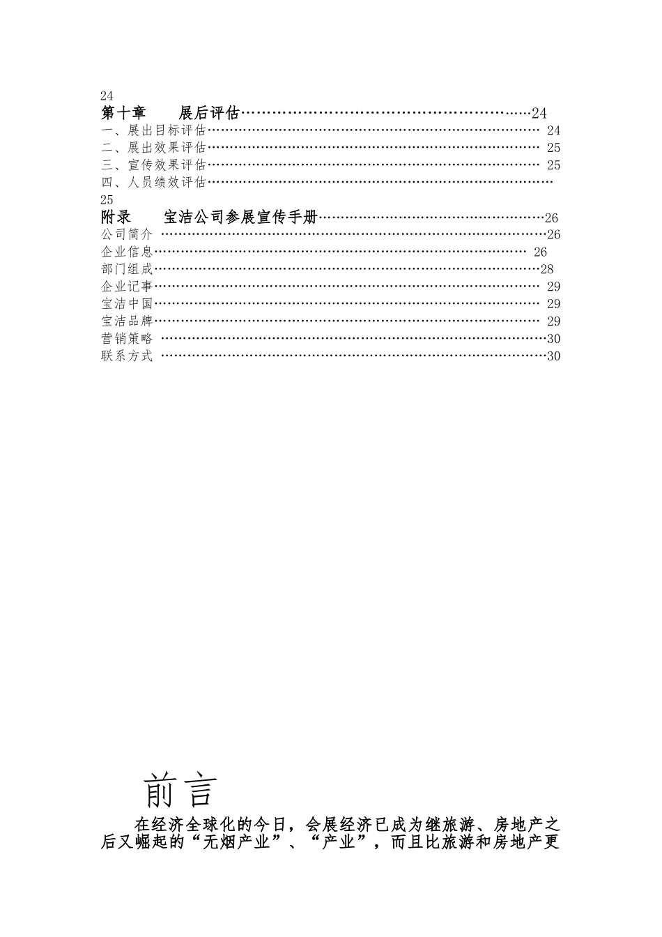 宝洁用品参展计划书_第3页