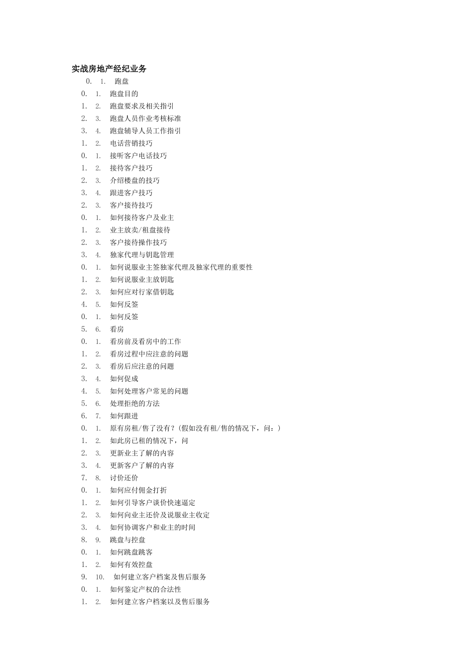 实战房地产经纪业务_第1页