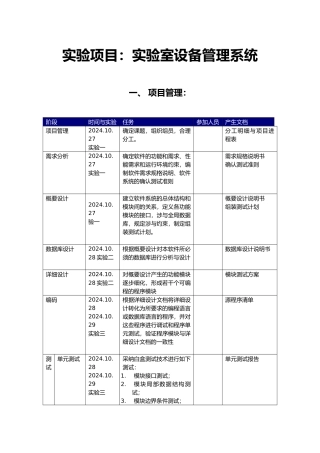 实验室设备管理系统培训课程