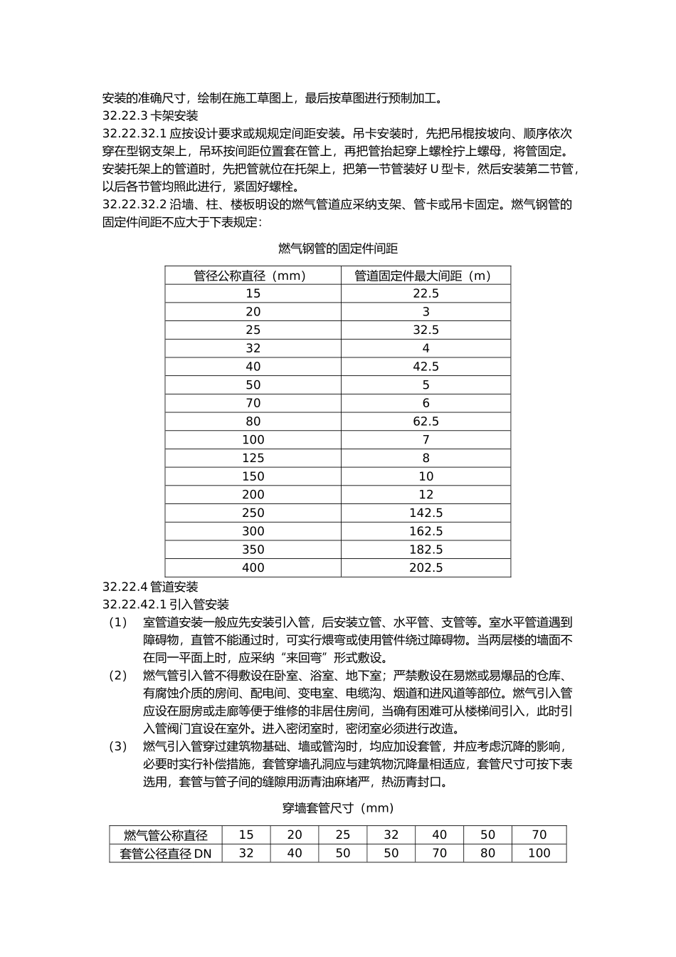 室内燃气管道安装工艺的设计标准_第2页