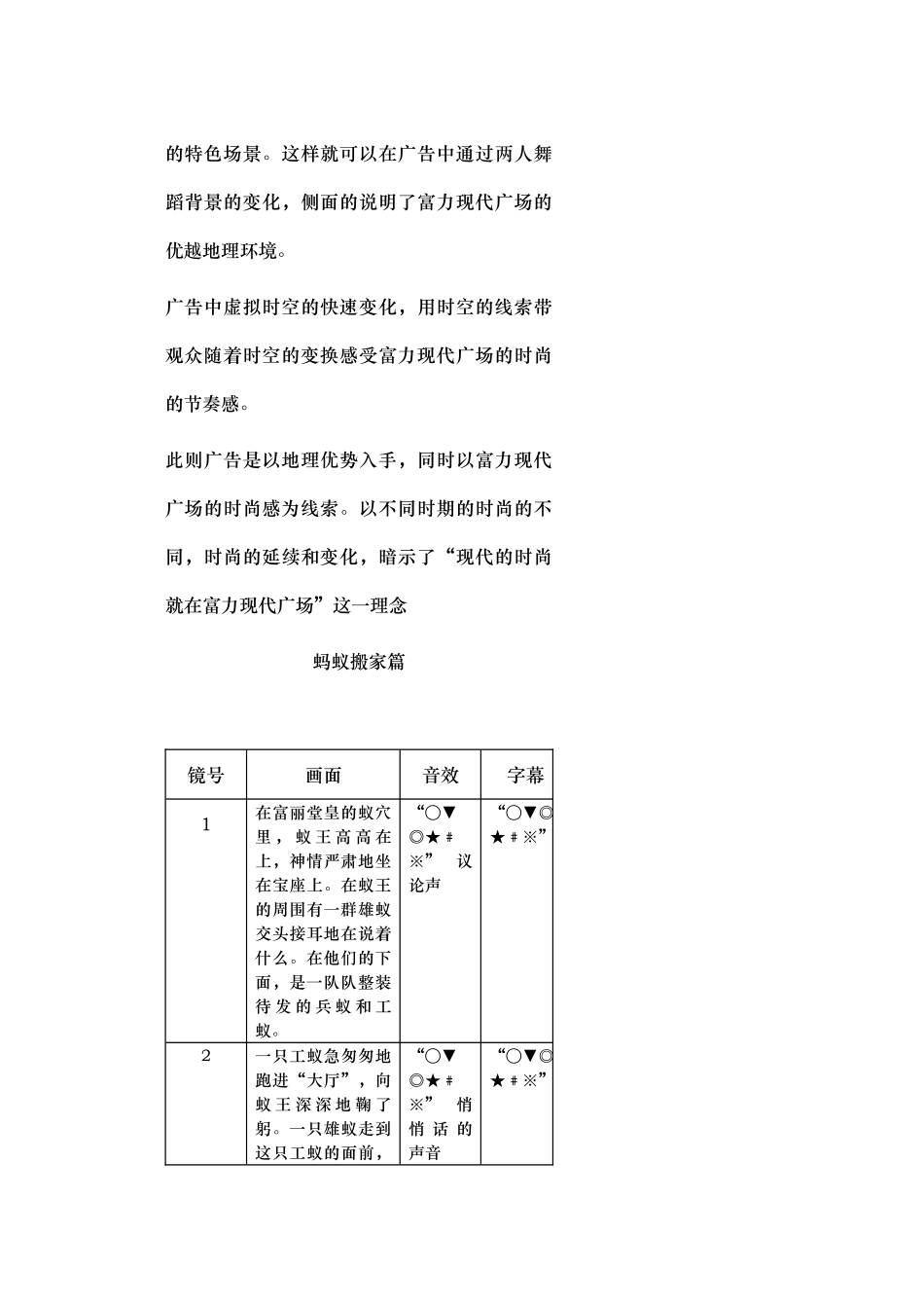 富力现代广场电视广告文案_第3页