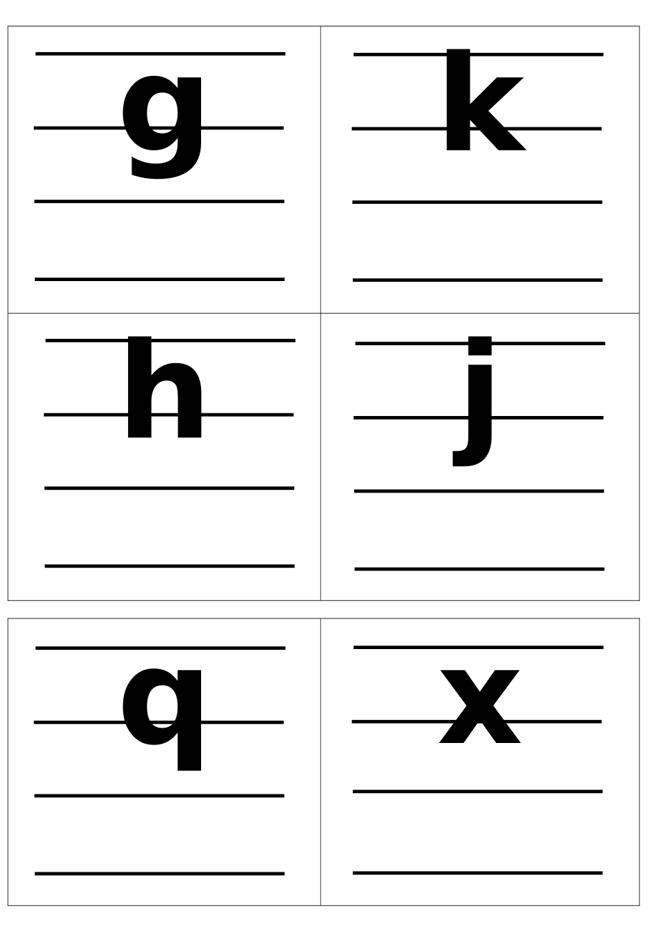 小学汉语拼音字母表卡片标准版_第3页