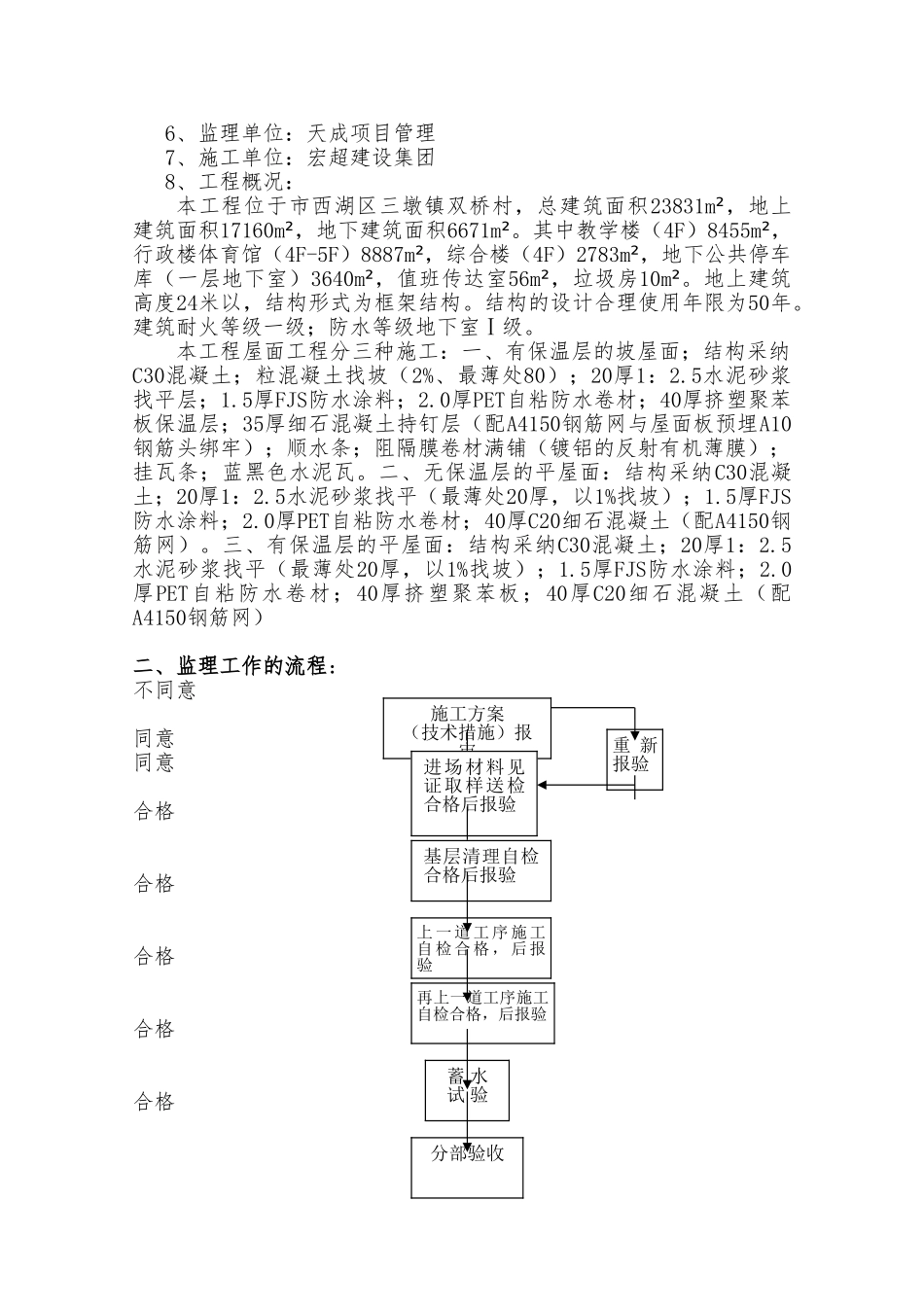 屋面工程监理实施细则_第3页
