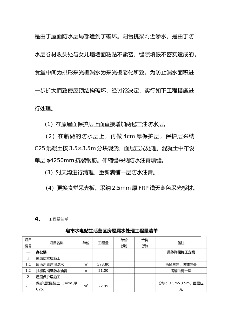 屋面防水工程施工组织设计方案_第2页