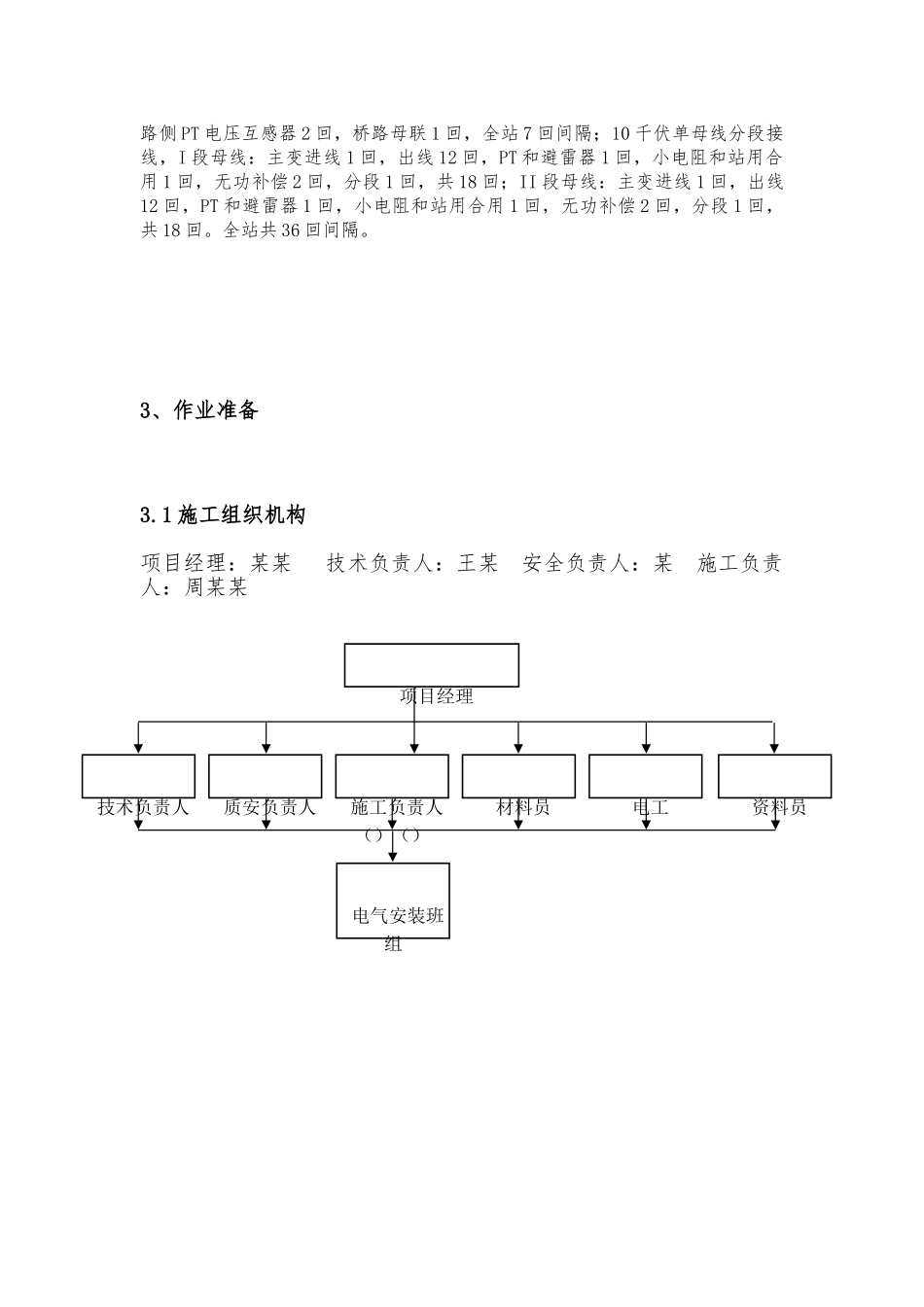 屏柜安装工程施工组织设计方案_第3页