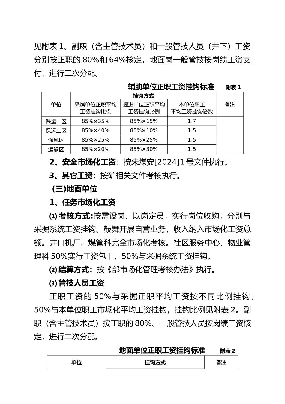 岗位绩效工资考核办法_第3页