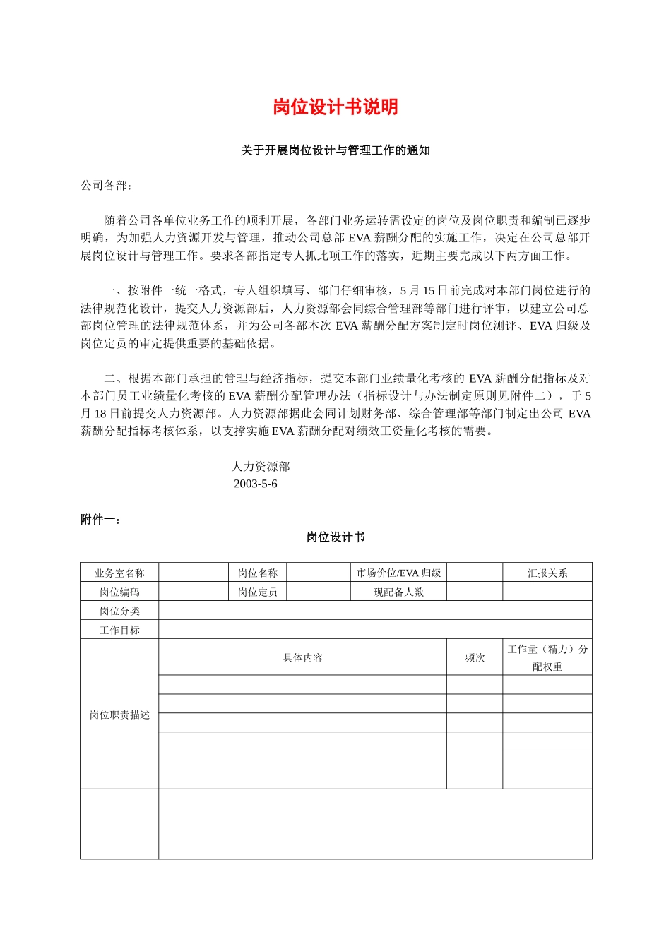 岗位设计书说明.doc_第1页