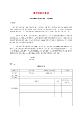岗位设计书说明.doc