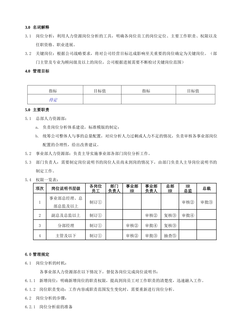 岗位说明书制订办法_第2页