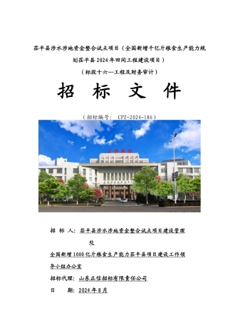 工程及财务审计定稿