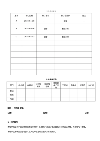 工程变更流程ECN
