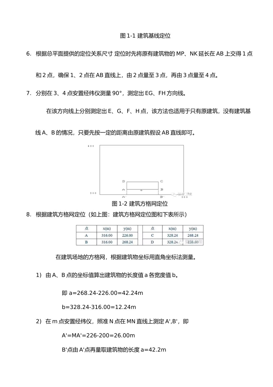 工程建筑工程放线、验线总结_第2页