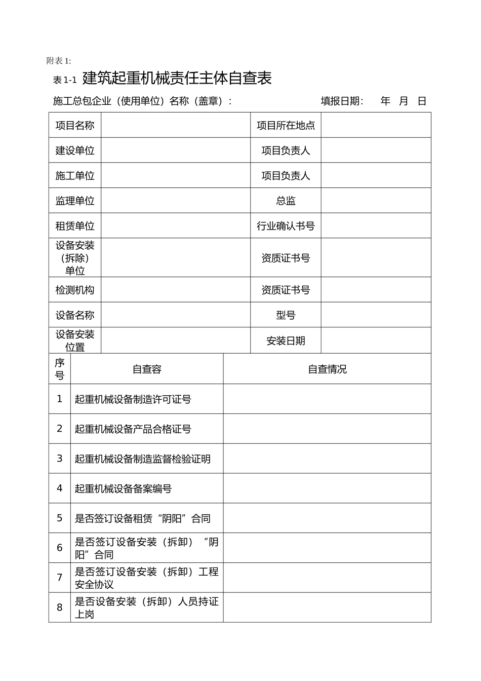 工程建筑节能工程施工工程质量检查表_第1页