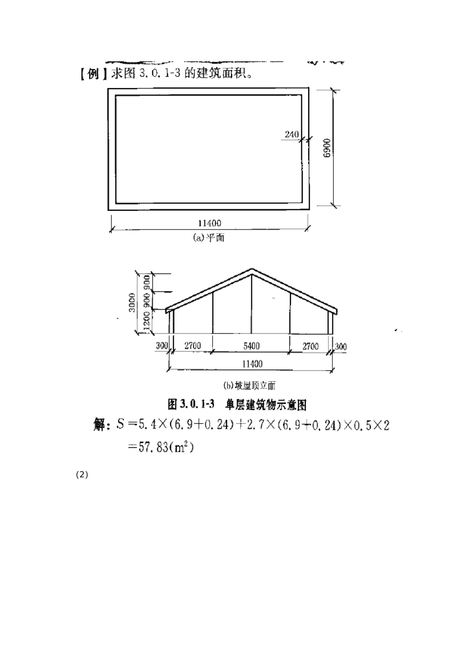 工程建筑面积的计算规则计算举例_第2页