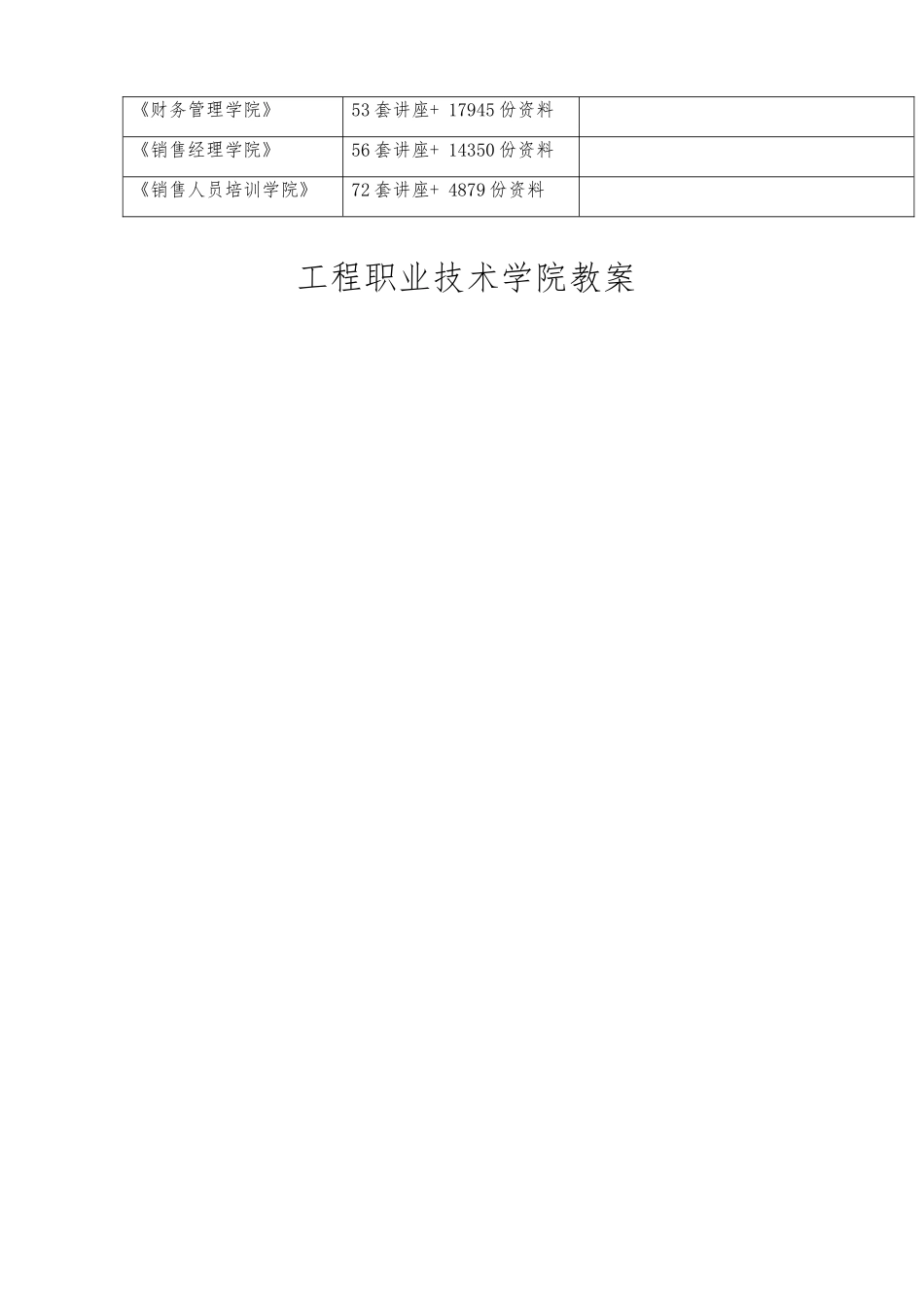 工程概预算教学大纲_第2页
