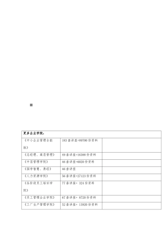 工程概预算教学大纲