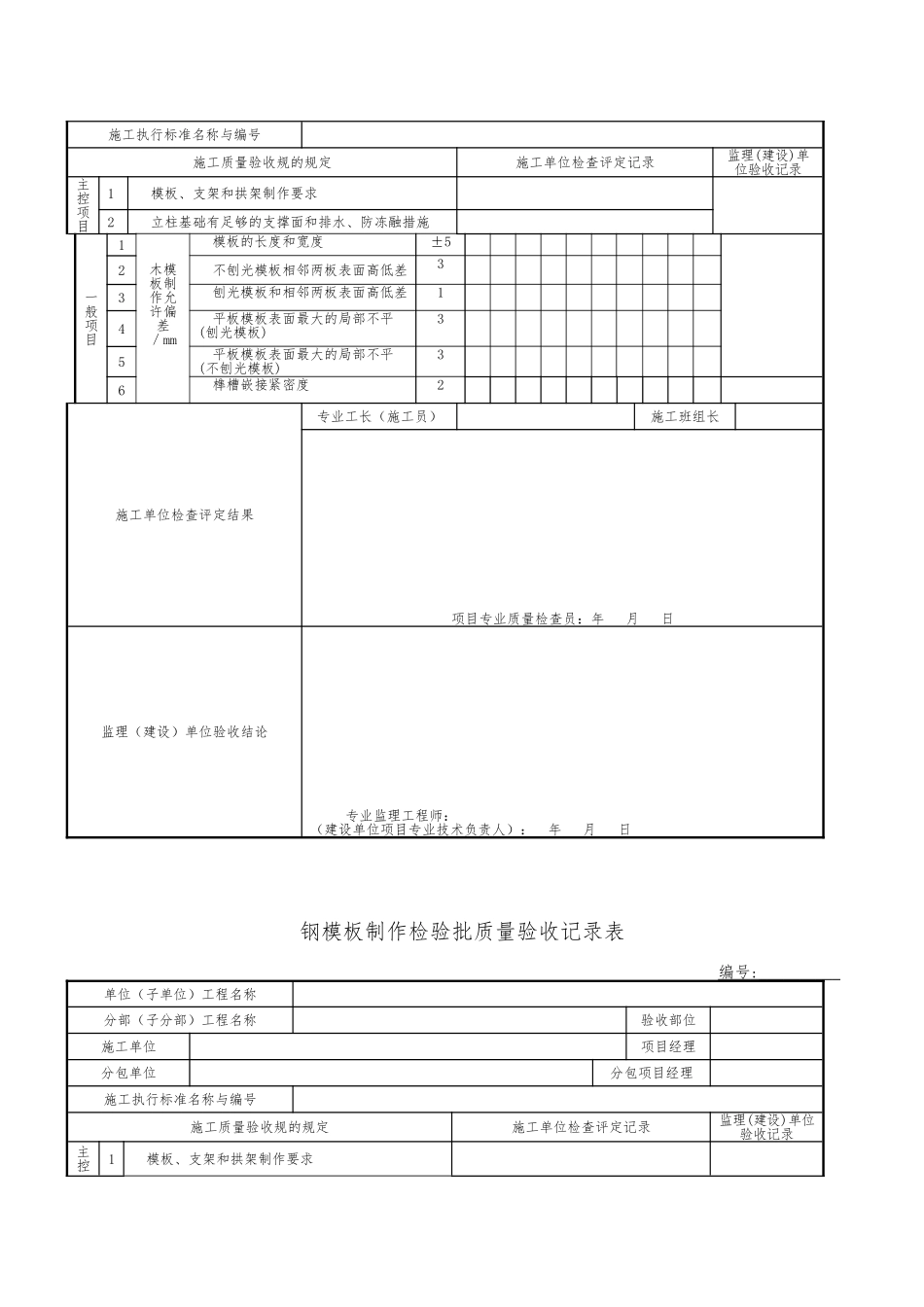 工程竣工验收检验批质量验收记录表_第3页