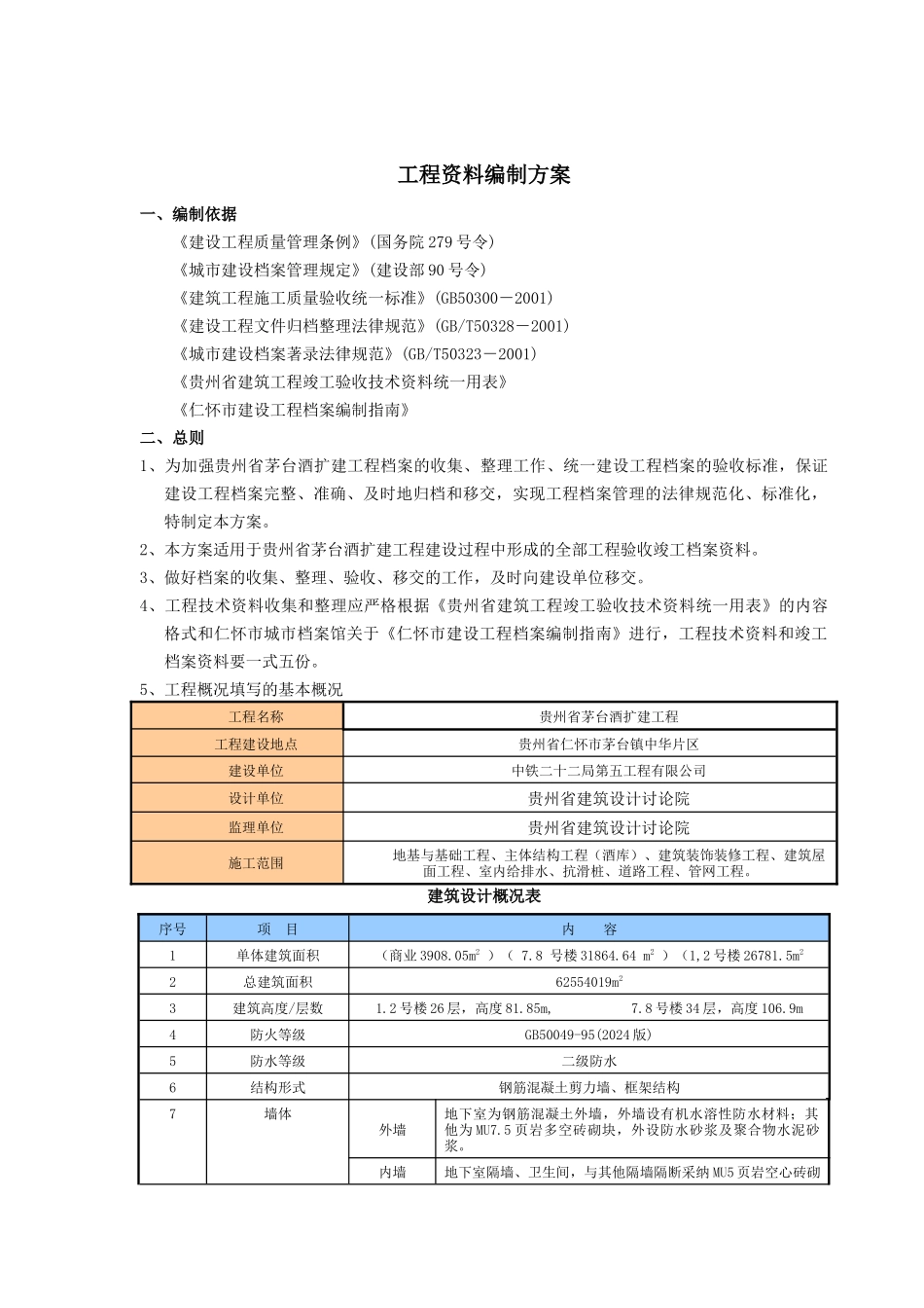工程资料编制方案_第2页