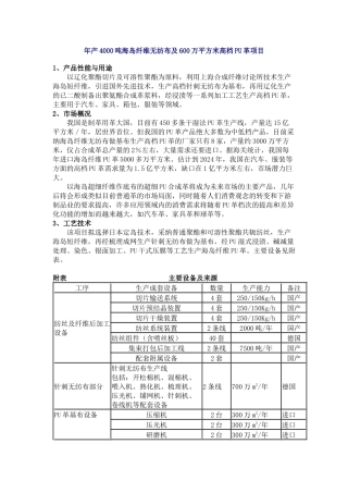 己二酸下游项目精选
