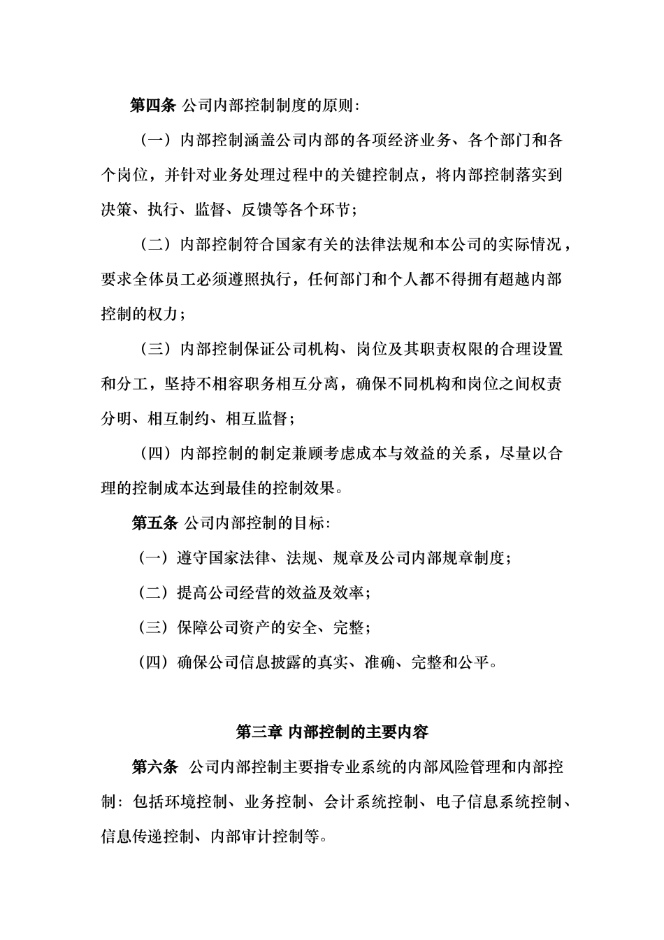 广东某新能源公司内部控制制度_第2页