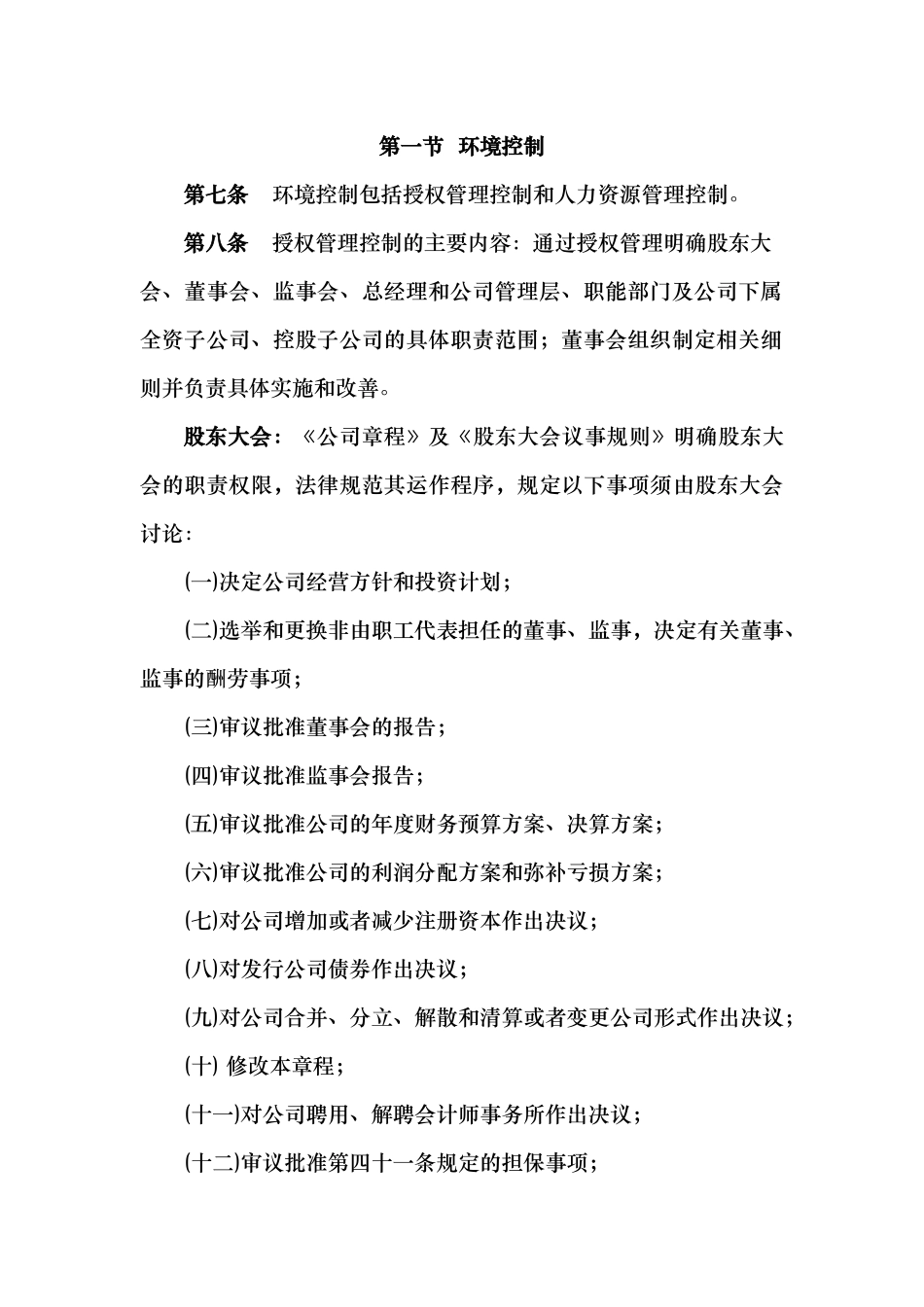 广东某新能源公司内部控制制度_第3页