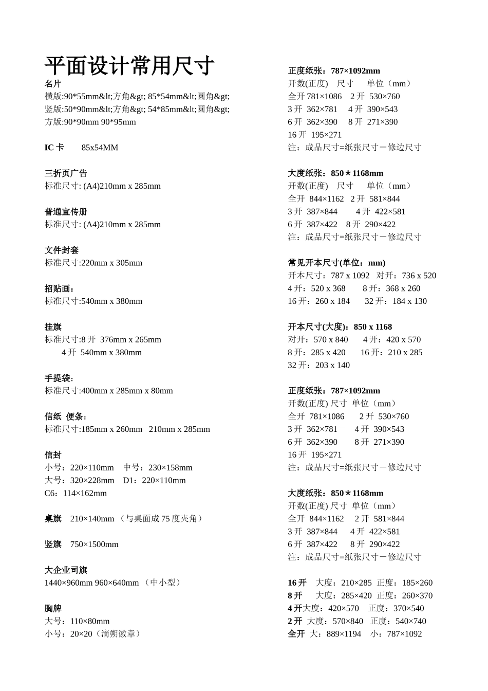 广告相关尺寸_第1页