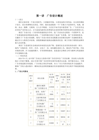 广告设计培训讲义