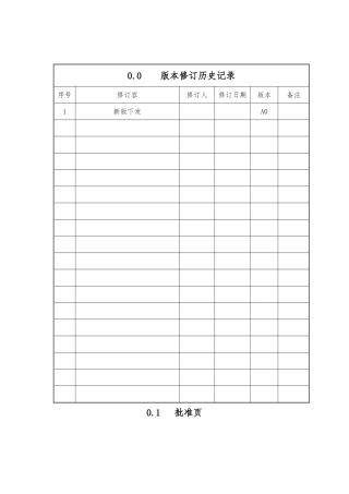 广西xx食品有限公司质量手册范本