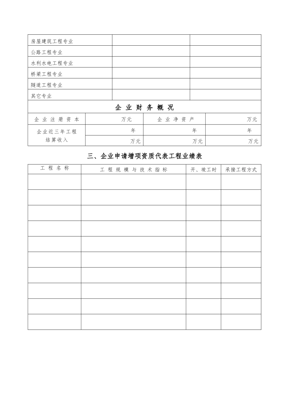 建筑业企业资质增项申请表_第3页