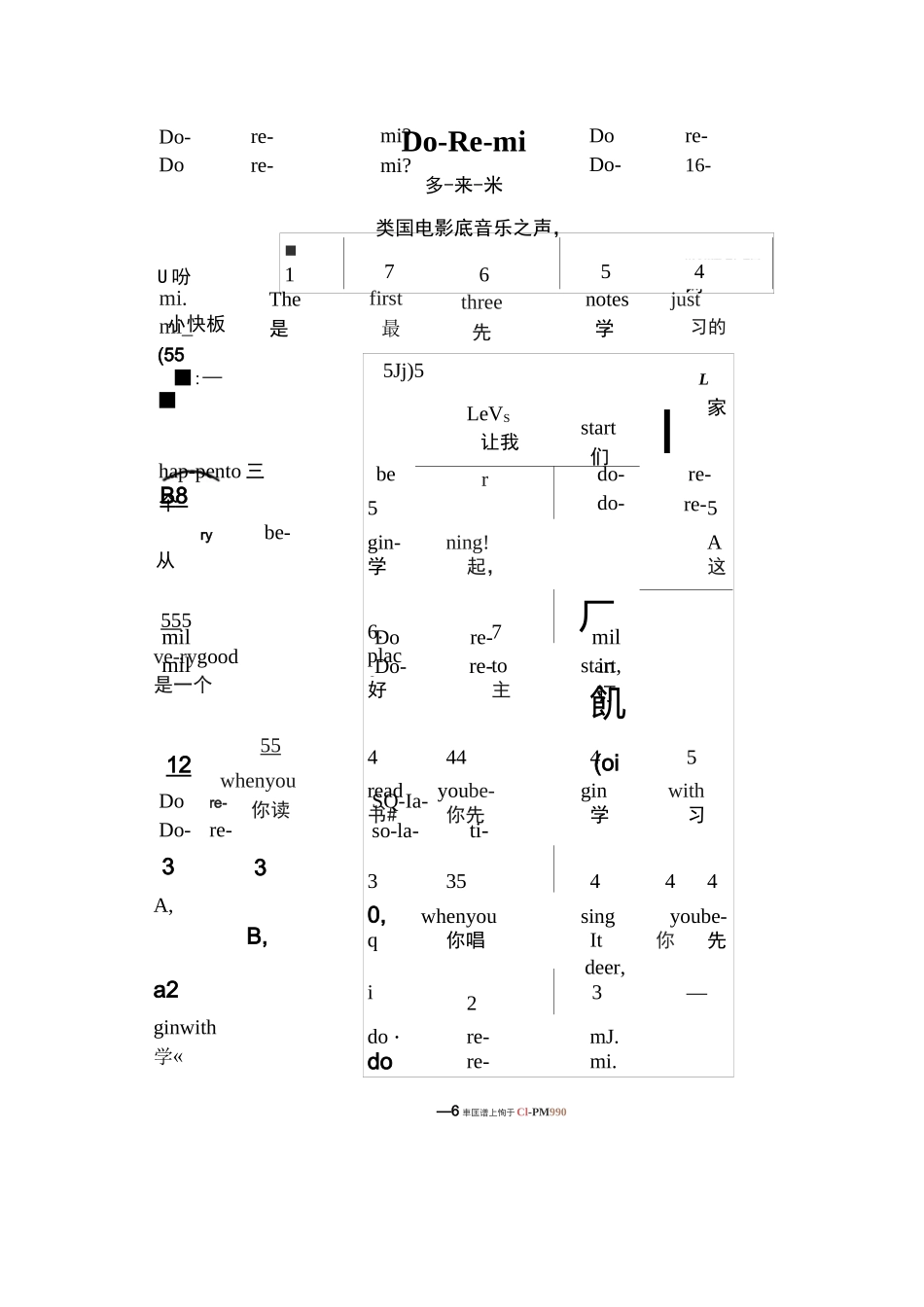 音乐之声哆来咪_第1页