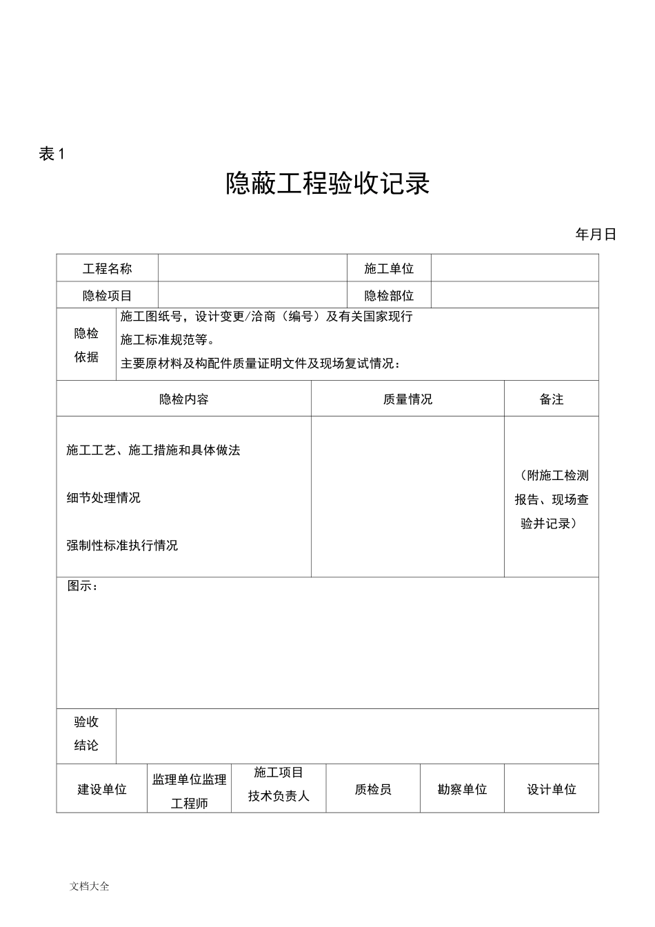 济南市政工程竣工验收表格_第3页